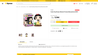 Funko Pop Disney Ultimate Princess Blancanieves por 9,90€