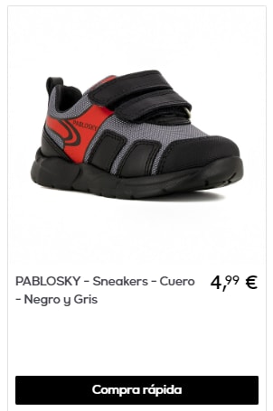 PABLOSKY - Calzado por menos de 6€