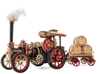 Marca ROKR Puzzle 3D Madera Motor de Vapor-Kits escala 1:28 por 57,76€