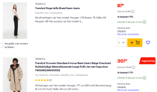 Tot 80% korting op Trendyol kleding bij Bol