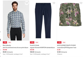 Tot 80% korting in de sale bij Wehkamp