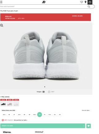 Zapatillas Fila RGB Fuse para Mujer a tan solo 16€