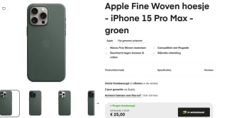 Apple MT503ZM/A (iPhone 15 Pro Max) Groen voor €25 bij Amac