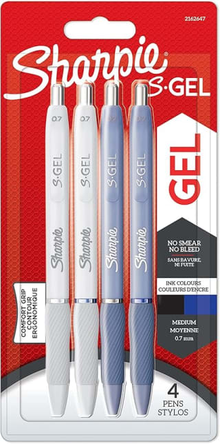 SHARPIE S-Gel 4 Bolígrafos de gel Punta mediana por 3,83€