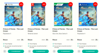 Prince of Persia - The Lost Crown diverse platformen voor €28 bij Nedgame