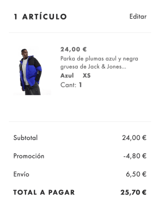 Parka Jack & Jones Essentials por 19,20€