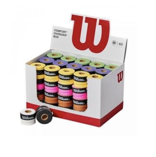 Caja 60 Overgrip Wilson de colores por solo 33,95€