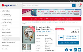Lo mejor de Zipi Zape por 24,60€