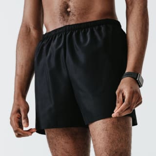 Pantalones cortos running transpirable Hombre Dry negro por 4,99€