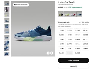 Zapatillas Nike Jordan One Take 5 por 49,99€