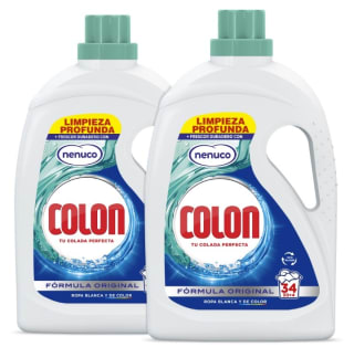 Pack de 2×34 lavados Colon Nenuco Detergente por 7,65€.