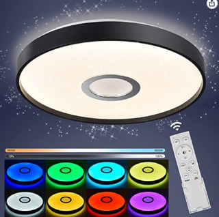 Plafón Led techo regulable redondo a 26.90€