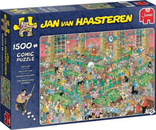 Jan van Haasteren Krijt op Tijd! puzzel - 1500 stukjes voor €12,95 bij Dagknaller