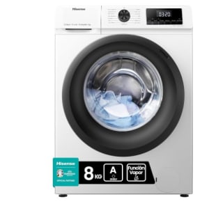 Lavadora de 8kg marca Hisense WFQE8014EVJM por 319,90€