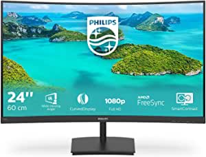 Monitor marca Philips modelo 241E1SCA/00-24"" Curvado por 114,99€