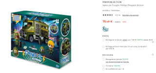 Pinypon Action Vehículo Furgón Militar por 16.49€