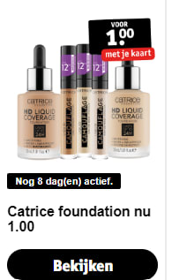 Catrice foundation of Concealer voor €1 bij Kruidvat