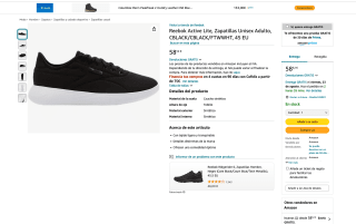 Zapatillas Reebok Active Lite Unisex Adulto por solo 58,52€