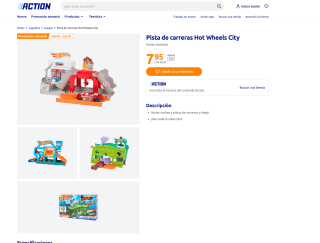 Pista de carreras Hot Wheels City por solo 7,95€