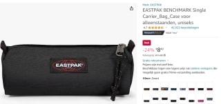 Eastpak Double Benchmark etui voor €8,40 bij Amazon NL