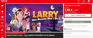 Juego para Nintendo Leisure Suit Larry - Los sueños húmedos no se secan por 1,99€