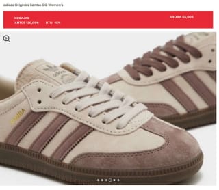 Adidas Originals Samba OG Mujer por 52€ en varios colores