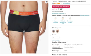 Calvin Klein Boxer Pride por $252 en Amazon
