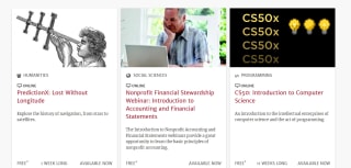 Gratis te volgen online-cursussen van Harvard