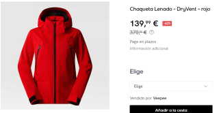 Chaqueta para Mujer The North Face Lenado - DryVent por 139.99€