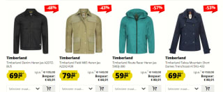 Diverse Timberland Jassen vanaf €59,99 bij Sport-Korting
