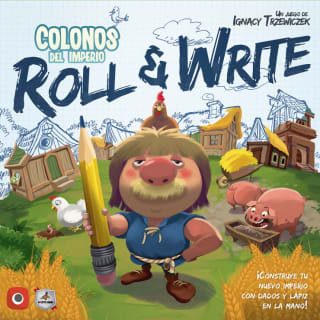 Juego de mesa Colonos del Imperio Roll & Write por 12.5€