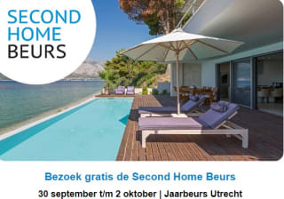 2 gratis tickets + gratis glas wijn voor de Second Home Beurs in Jaarbeurs Utrecht