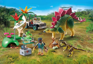 Playmobil Onderzoeksstation met dinosaurussen voor €47,99 bij Amazon