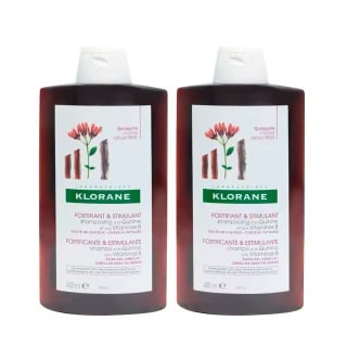Pack Klorane Quinina Champú 400 ml Pack 40% 2ª Unidad por 16,99€