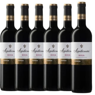 Pack Caja 6 botellas Azpilicueta Reserva 2015 - D.O. Rioja por 55,95€