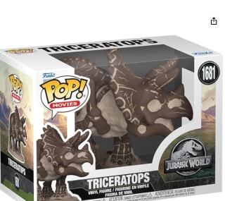 Funko Pop Jurassic Park Triceratops figura de vinilo por 7,49€