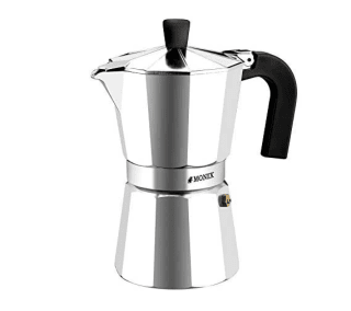 Cafetera Monix Aluminio Plata 6 tazas por 7,79€