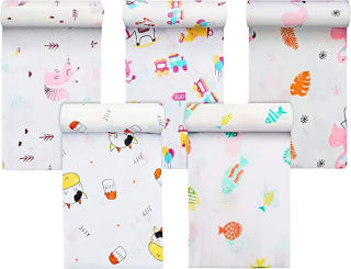 Set de 5 muselinas para bebé diferentes modelos por 10,22€