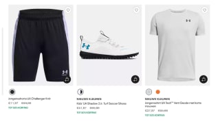 Tot 50% korting tijdens de Under Armour outlet