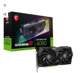 Tarjeta Grafica MSI GeForce RTX 4060 GAMING X 8GB GDDR6 DLSS3 por 334.99€