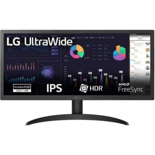 LG 26WQ500-B Monitor Ultrapanoramico 21:9 LG UltraWide (Panel IPS:2560x1080, 1ms MBR, 300cd/m², 1000:1 por 144€