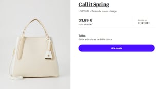 Bolso de mano Call it Spring LOPBURI por 31.99€
