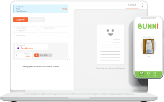 Probeer gratis 3 maanden BUNNI boekhoudsoftware + 25% korting