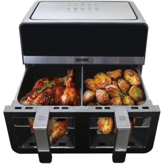 Freidora de aire KOENIC KAF 924224 B dos cestas por 50,99€