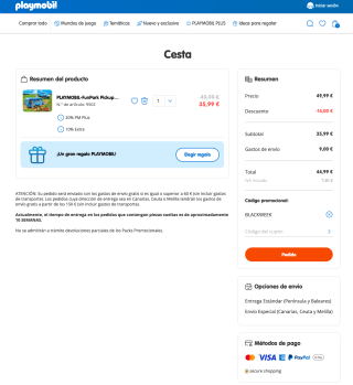 Pick Up y caravana Playmobil por solo 35,99€