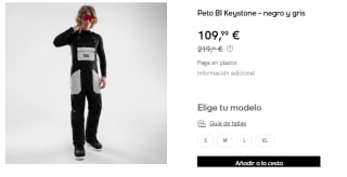 Peto de Esqui de Hombre Siroko B1 Keystone por 109.99€