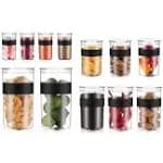 Bodum Set van 12 voorraadpotten Presso Transparant voor €42,45 dmv code bij Bodum