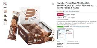 12 Powerbar Protein Nut2 Milk Chocolate Peanut por 11,87€