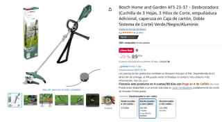 Bosch Home and Garden AFS 23-37 Desbrozadora por 89,10€