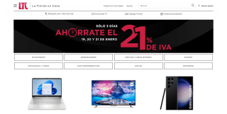 Promoción Ahorrate el IVA en La Tienda en Casa